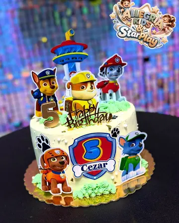 Petrecere cu tema Paw Patrol · 3 ani la Allegria Kids