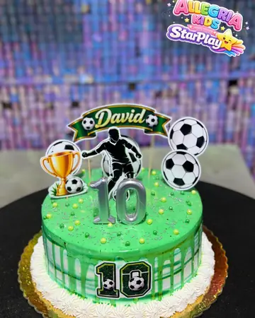 Petrecere cu tema Fotbal · 10 ani la Allegria Kids