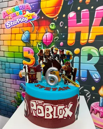 Petrecere cu tema Roblox · 6 ani la Allegria Kids