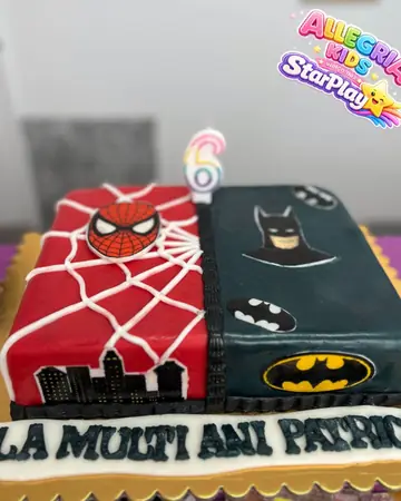Petrecere cu tema Spider-Man & Batman · 6 ani la Allegria Kids