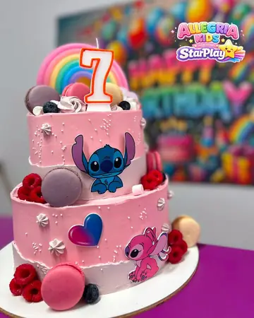 Petrecere cu tema Stitch · 7 ani la Allegria Kids