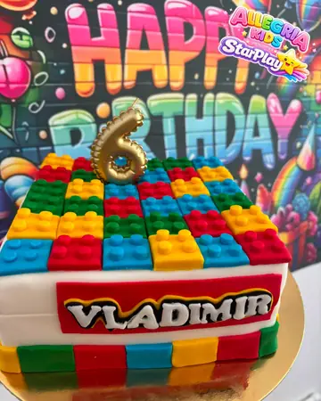 Petrecere cu tema LEGO · 6 ani la Allegria Kids
