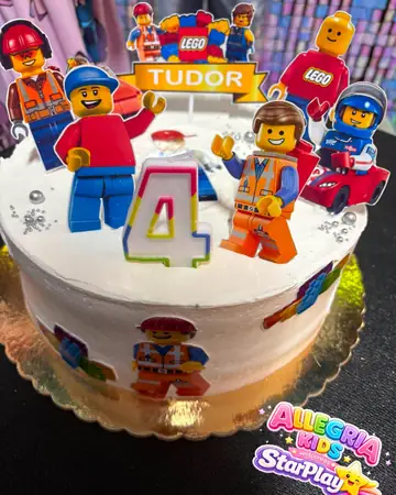 Petrecere cu tema LEGO · 4 ani la Allegria Kids