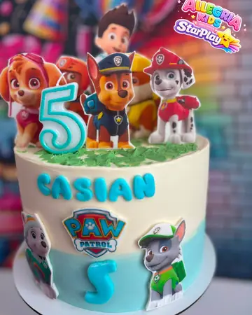 Petrecere cu tema Paw Patrol · 5 ani la Allegria Kids