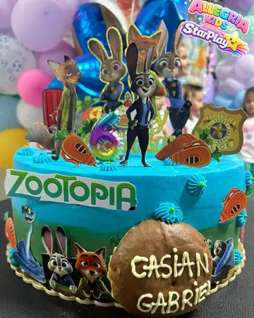 Petrecere cu tema Zootopia la Allegria Kids